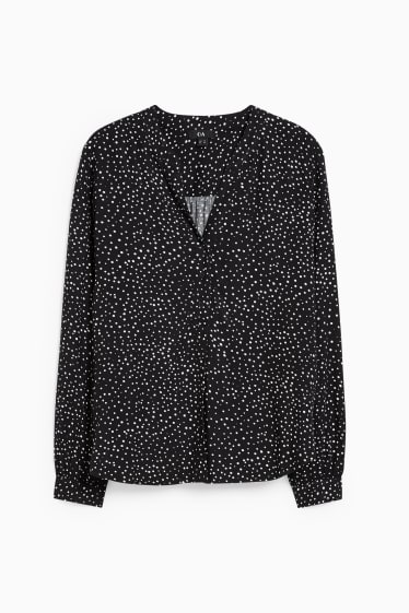 Donna - Blusa - a pois - nero