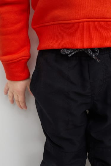 Enfants garçons - Pantalon doublé - noir