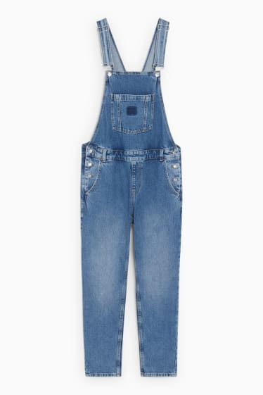 Damen - CLOCKHOUSE - Jeans-Latzhose - helljeansblau