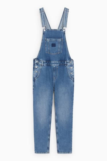 Women - CLOCKHOUSE - denim dungarees - denim-light blue