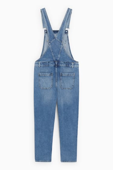 Femmes - CLOCKHOUSE - salopette en jean - jean bleu clair