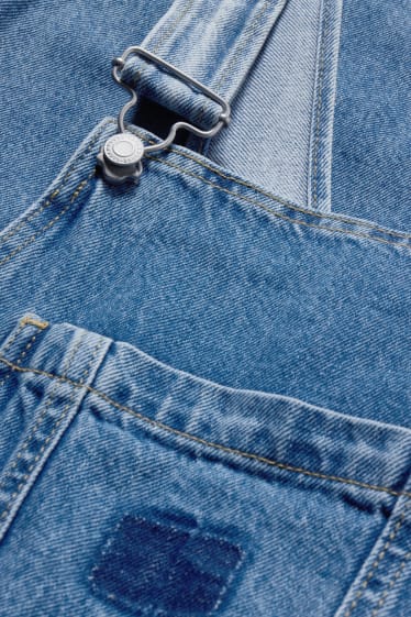 Damen - CLOCKHOUSE - Jeans-Latzhose - helljeansblau