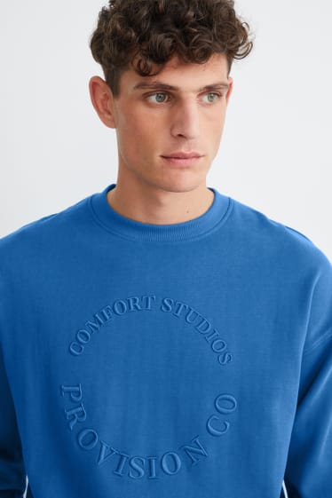 Hommes - Sweat - bleu