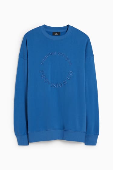 Hommes - Sweat - bleu