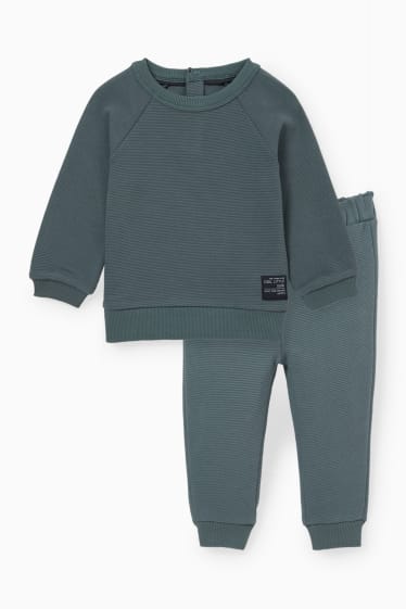 Baby Buben - Baby-Outfit - 2 teilig - grün