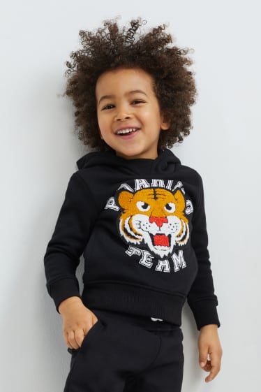Children - Set - hoodie and joggers - 2 piece - black