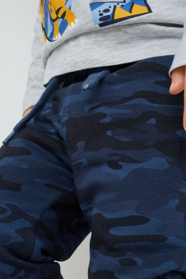Copii - Băieți - Multipack 3 perechi - pantaloni de trening - verde închis / albastru închis
