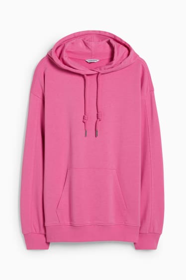 Tieners & jongvolwassenen - CLOCKHOUSE - hoodie - fuchsiarood