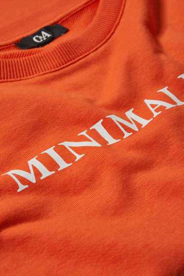 Femmes - Sweat - orange foncé