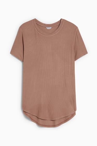 Dames - CLOCKHOUSE - T-shirt - beige