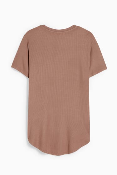 Dames - CLOCKHOUSE - T-shirt - beige
