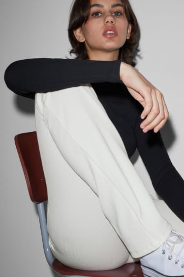 Dona - CLOCKHOUSE - pantalons de xandall - blanc