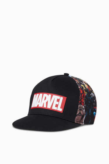 Dzieci - Marvel - czapka bejsbolówka - czarny