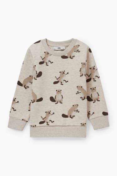 Kinderen - Sweatshirt - licht beige