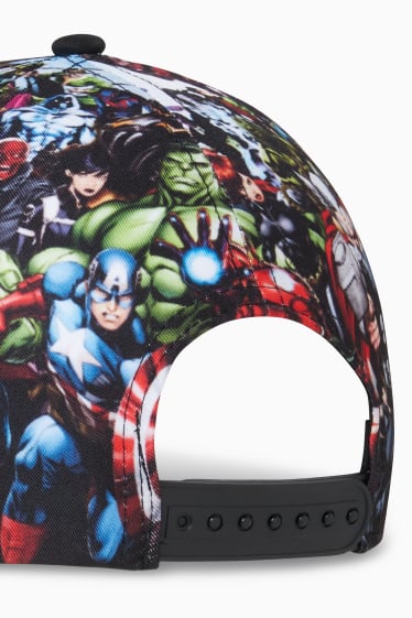 Kinder - Marvel - Baseballcap - schwarz