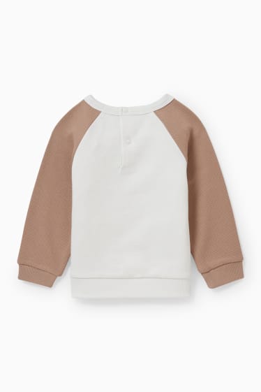 Bébés - Sweat pour bébé - blanc crème