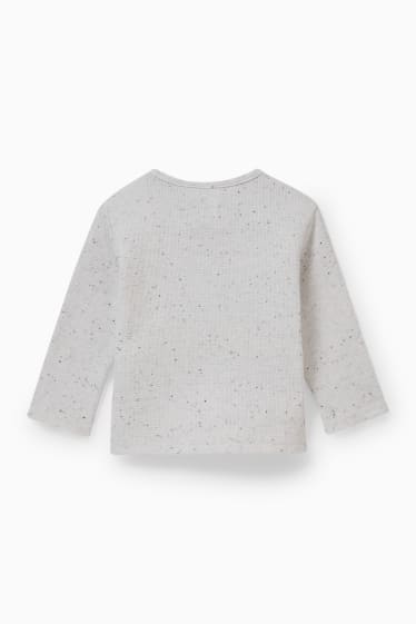 Neonati - Maglia a maniche lunghe neonati - bianco crema
