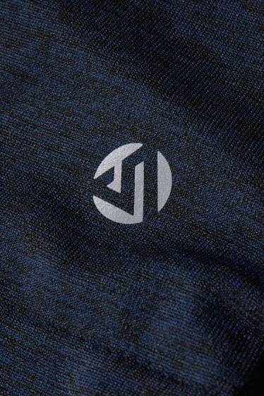 Heren - Sportshirt - donkerblauw