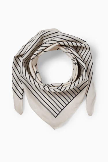 Women - Neckerchief - light beige