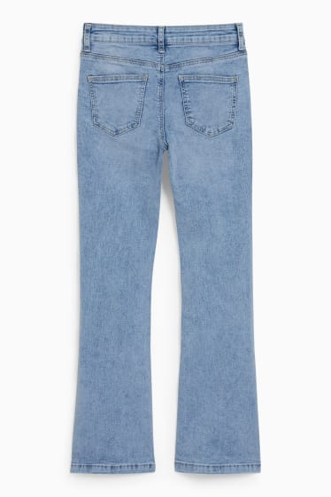 Dzieci - Flare jeans - dżins-jasnoniebieski