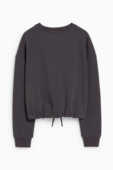 Kinder Mädchen - Sweatshirt - dunkelgrau