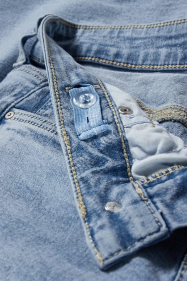 Enfants filles - Jean à jambe évasée - jean bleu clair