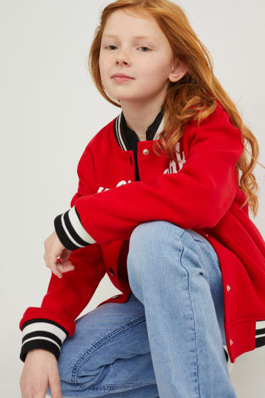 Enfants filles - Jean à jambe évasée - jean bleu clair
