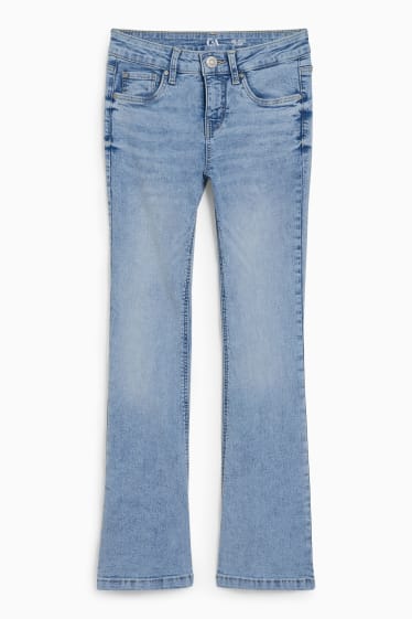 Kinder - Flare Jeans - helljeansblau