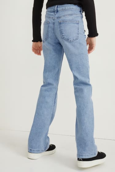 Children - Flared jeans - denim-light blue