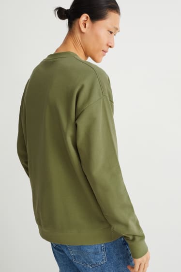 Heren - Sweatshirt - groen