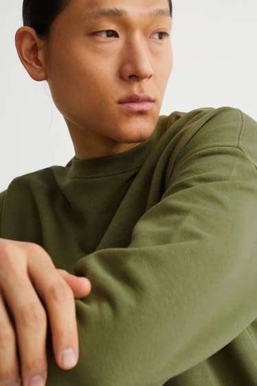 Heren - Sweatshirt - groen