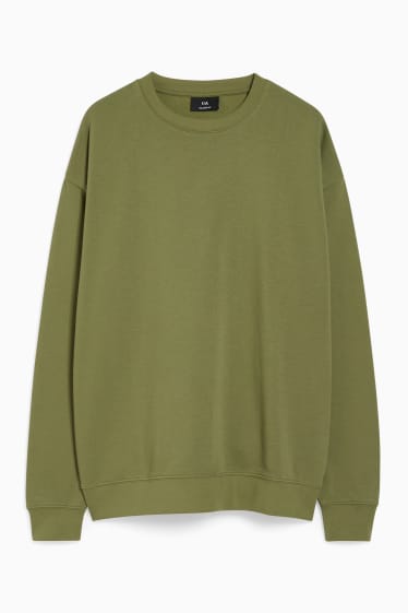 Heren - Sweatshirt - groen