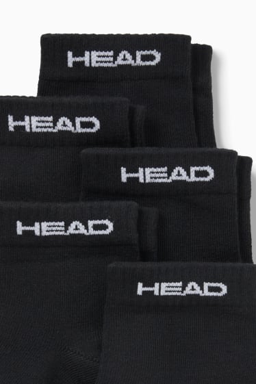 Pánské - HEAD - multipack 5 ks - nízké ponožky - černá