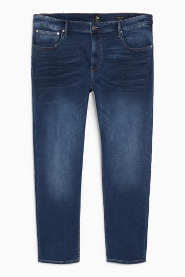 Men - Slim jeans - Flex jog denim - LYCRA® - denim-dark blue