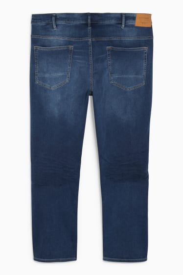 Men - Slim jeans - Flex jog denim - LYCRA® - denim-dark blue