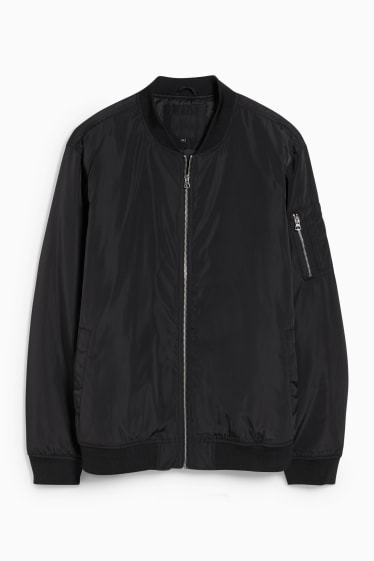 Men - Bomber jacket - black