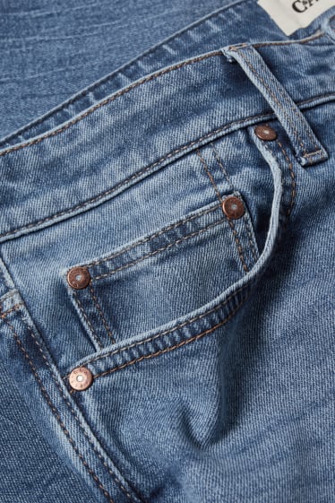 Men - Tapered jeans - LYCRA® - blue denim