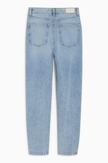 Dámské - CLOCKHOUSE - mom jeans - high waist - džíny - světle modré