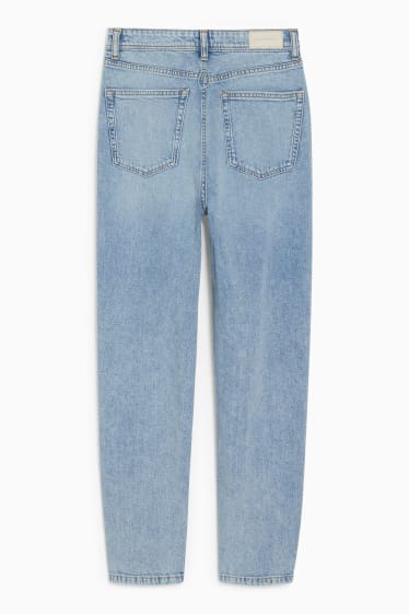 Damen - CLOCKHOUSE - Mom Jeans - High Waist - helljeansblau