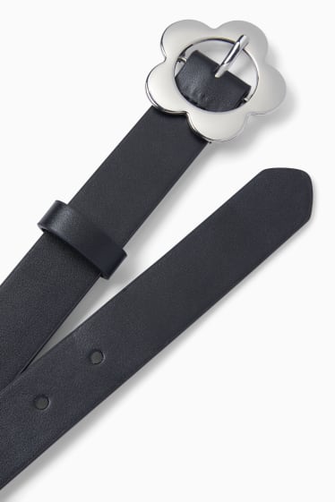 Femmes - Ceinture - synthétique - noir