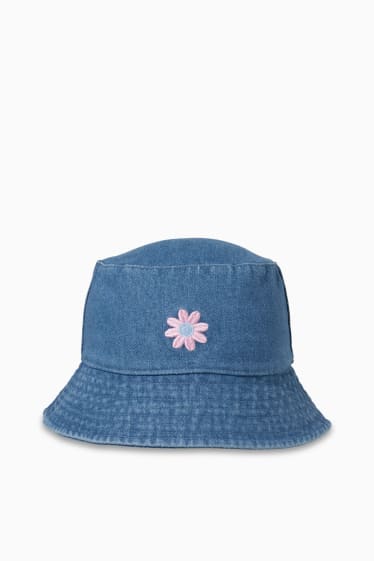Donna - CLOCKHOUSE - cappello di jeans - jeans blu