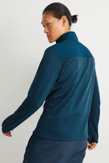 Men - Fleecejacke - dark turquoise
