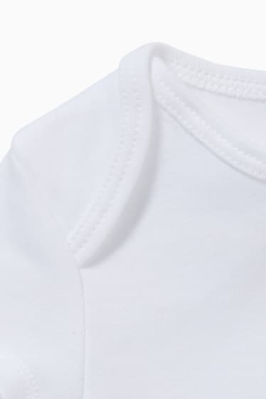 Unisex - Confezione da 5 - body neonati - bianco