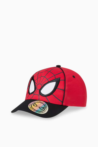 Enfants - Spider-Man - casquette de baseball - rouge