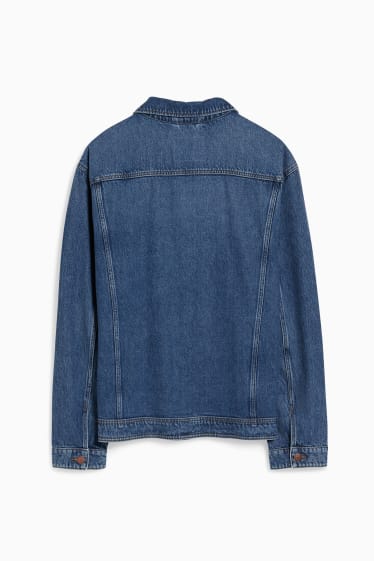 Men - Denim jacket - blue denim