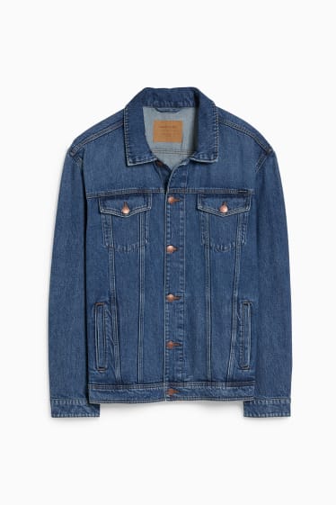 Men - Denim jacket - blue denim