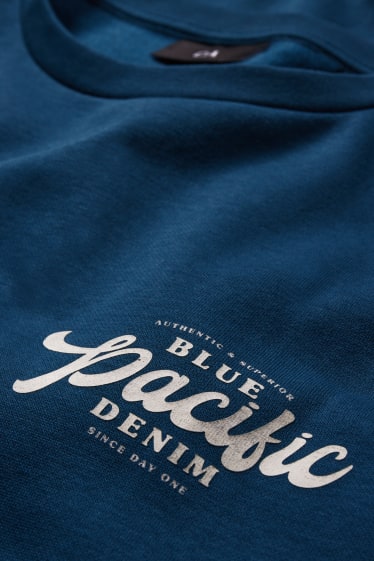 Hommes - Sweat - bleu