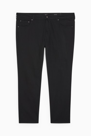 Men - Straight jeans - LYCRA® - black