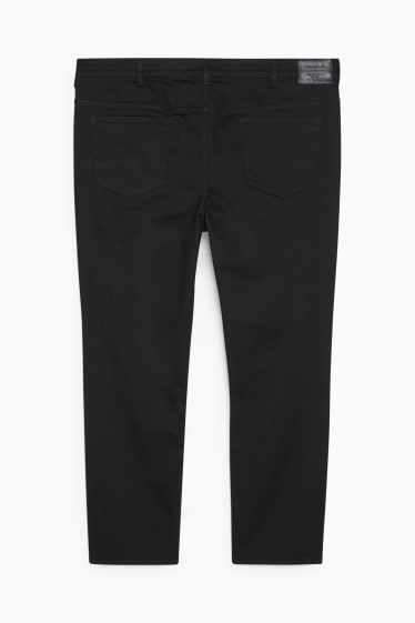 Heren - Straight jeans - LYCRA® - zwart