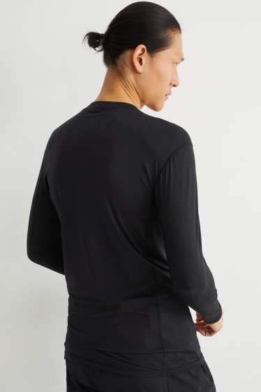 Men - Ski base layer top - black